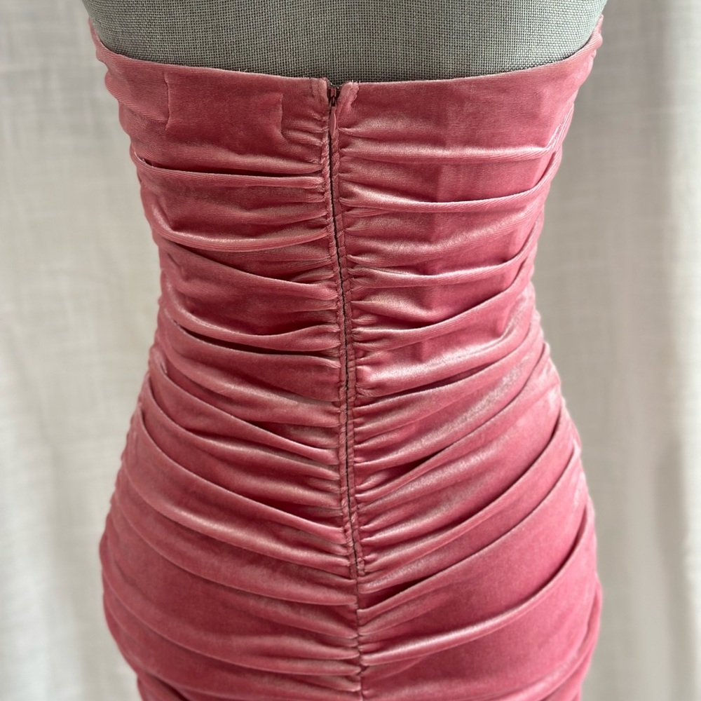 Doll House Velvet Mini Dress - Picture 7 of 8